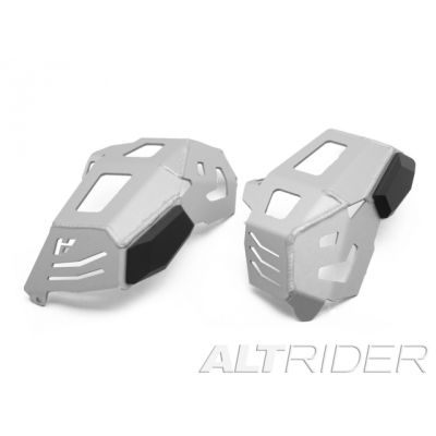 Ochranné kryty víka ventilů Altrider pro R1200GS/A LC 2013-2018, stříbrné
