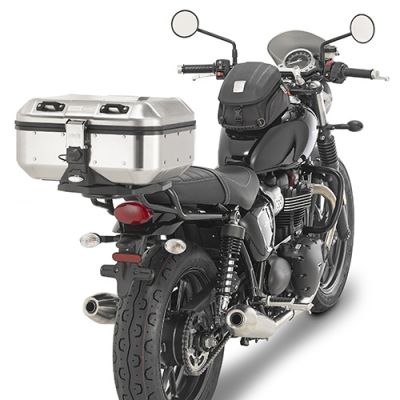 Hliníkový topcase Givi Trekker Dolomiti 30l, stříbrný