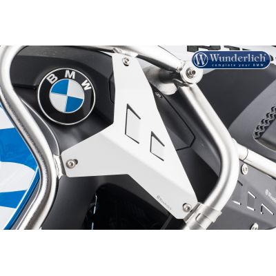 Doplňkové kryty nádrže rozšíření Wunderlich originálního padacího rámu BMW R1200GS Adventure LC 2014-2018, stříbrné