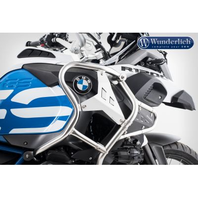 Doplňkové kryty nádrže rozšíření Wunderlich originálního padacího rámu BMW R1200GS Adventure LC 2014-2018, stříbrné