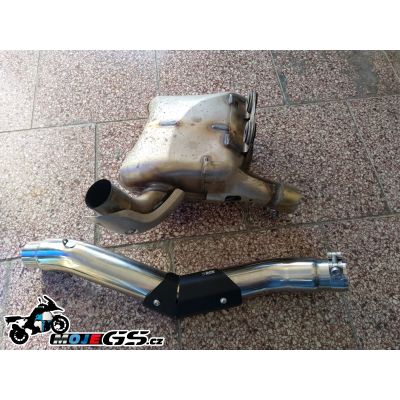 Nerezový prostřední mezisvod Bos pro F850GS/A, F750GS