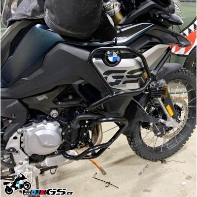 Spodní padací rám Wunderlich pro BMW F850GS, F750GS, černý