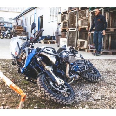 Horní padací rám Outback Motortek pro R1200GS LC 2013-2018, černý