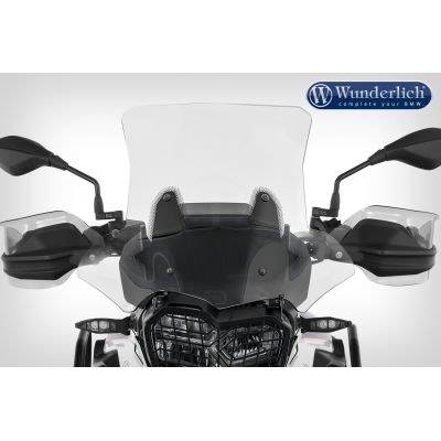 Vysoké cestovní plexi Wunderlich Marathon 46cm pro BMW F750GS, čiré