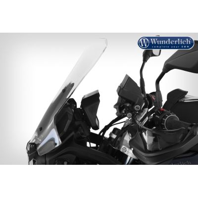 Vysoké cestovní plexi Wunderlich Marathon 46cm pro BMW F750GS, čiré