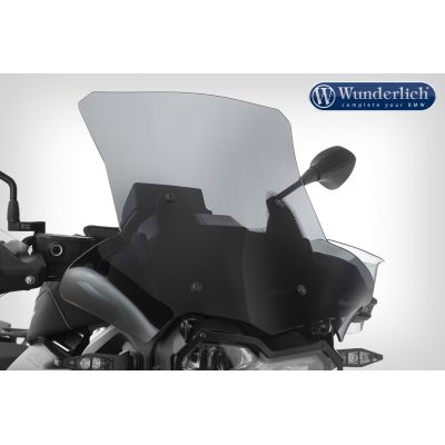 Vysoké cestovní plexi Wunderlich Marathon 46cm pro BMW F750GS, lehce kouřové