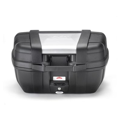 Plastový topcase Kappa Garda 52l, černo-stříbrný