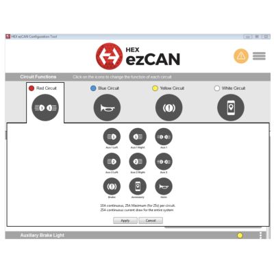 HEX ezCAN GEN II - správce elektro příslušenství pro F850GS/A, F750GS