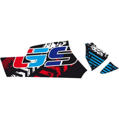 Samolepka "GS" na kardan pro R1250GS/A, R1200GS/A LC 2013-2018, barevná
