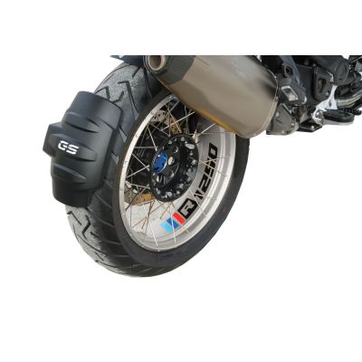 Samolepky "trikolora R1250" na přední a zadní kolo pro R1250GS Adventure 2018+, černé