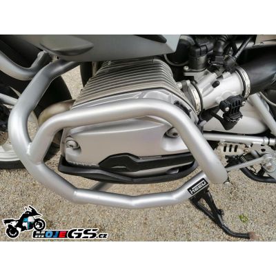 Zesílený spodní padací rám Heed pro BMW R1200GS 2004-2012, stříbrný