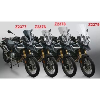 Vysoké cestovní plexi ZTechnik VStream 48cm pro BMW F850GS/A, lehce kouřové