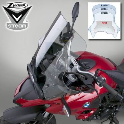 Plexi V-Stream tmavé 35cm BMW F700GS