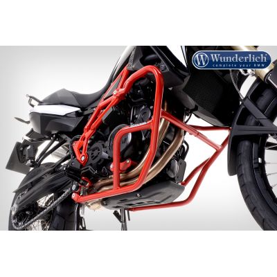 Prodloužený spodní padací rám Wunderlich  pro F800GS 2008-2016, F650GS 2008-2012, červený