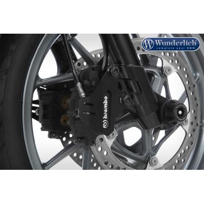 Kryty předních brzdových třmenů Wunderlich pro BMW F850GS/A, F750GS, černé