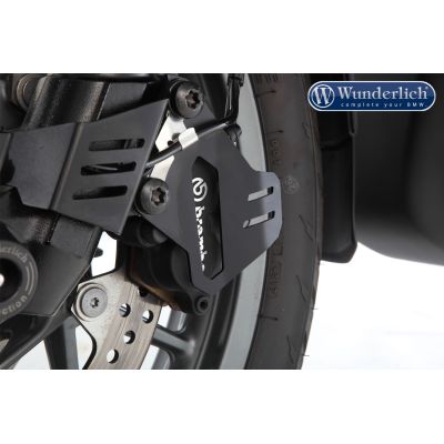 Kryty předních brzdových třmenů Wunderlich pro BMW F850GS/A, F750GS, černé