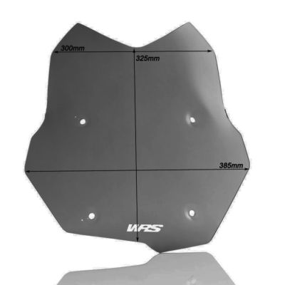 Sportovní plexi WRS 32cm pro BMW F850GS, tmavě kouřové