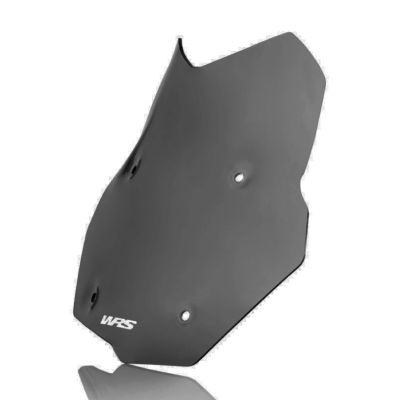 Sportovní plexi WRS 32cm pro BMW F750GS, tmavě kouřové