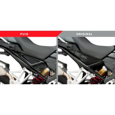 Sada černých postranních panelů Puig do podsedlového rámu pro F850GS Adventure