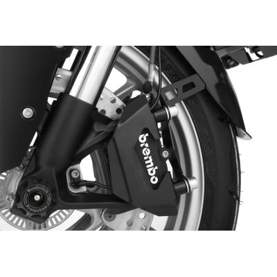 Kryty předních brzdových třmenů Wunderlich pro BMW R1250GS/A, R1200GS/A LC 2013-2018, černé