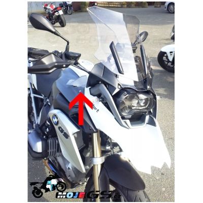 Boční deflektory WRS pro R1250GS/A, R1200GS/A LC 2013-2018, černé matné