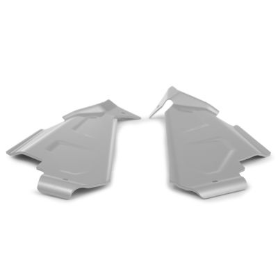 Sada krytů Wunderlich do nosičů kufrů pro R1250GS/A 2018-2021, R1200GS/A LC 2013-2018,  stříbrné