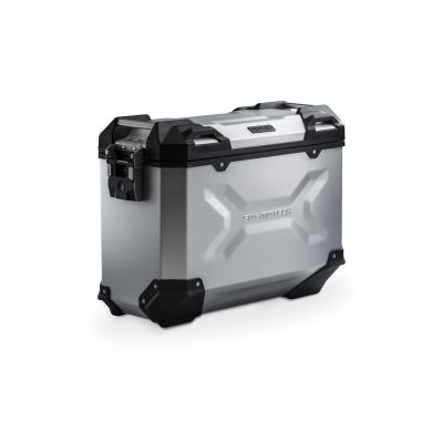 Sada bočních hliníkových kufrů SW-Motech Trax Adventure 37+45L, stříbrné