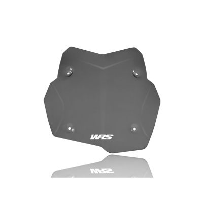 Rallye plexi WRS 25cm pro BMW F750GS, tmavě kouřové