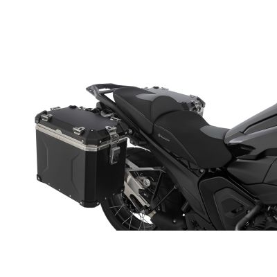 2x 45l ALU velké boční kufry Wunderlich + nosiče pro R1300GS 2023+, černé