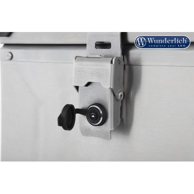 2x 38l ALU malé boční kufry Wunderlich + nosiče pro R1300GS 2023+, stříbrné