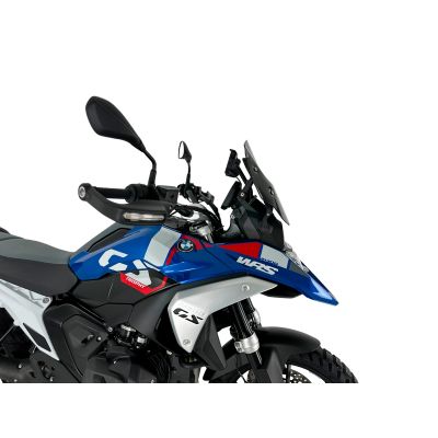 Plexi WRS Enduro 36cm pro BMW R1300GS 2023+ (bez ACC), tmavě kouřové