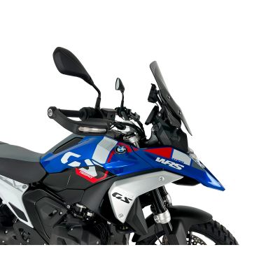 Plexi WRS Standard 45cm pro BMW R1300GS 2023+ (bez ACC), tmavě kouřové
