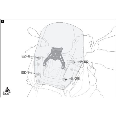 Držák navigace SW-Motech pro BMW R1300GS/A 2023+