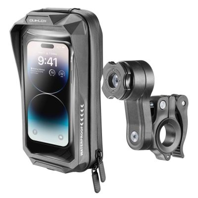 Voděodolný obal Interphone QUIKLOX Waterproof na řídítka pro telefony do rozměru 7"