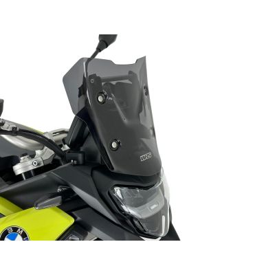 Plexi WRS Enduro 26cm for BMW F900GS 2023+, dark smoke