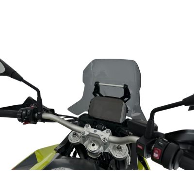 Plexiglass WRS Touring 35.5cm for BMW F900GS 2023+, dark smoked
