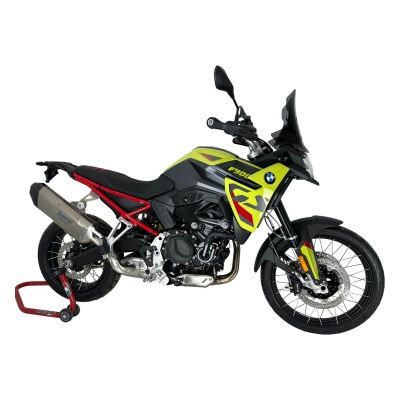 Plexiglass WRS Touring 35.5cm for BMW F900GS 2023+, dark smoked