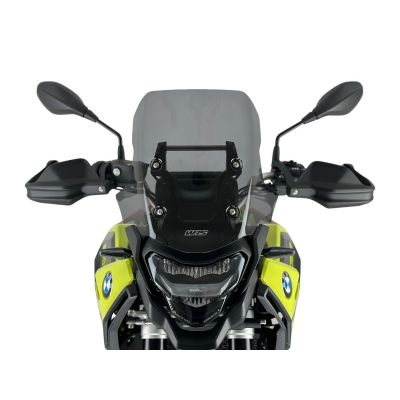 Plexiglass WRS Touring 35.5cm for BMW F900GS 2023+, dark smoked