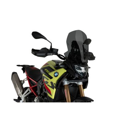 Plexi Puig Touring 44cm for BMW F900GS 2023+, dark smoke