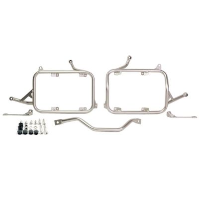 Carriers for BMW R1300GS 2023+ for older ALU side cases BMW (1250/1200GSA LC), silver