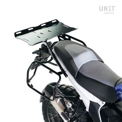 Carriers for BMW R1300GS 2023+ for older ALU side cases BMW (1250/1200GSA LC), silver