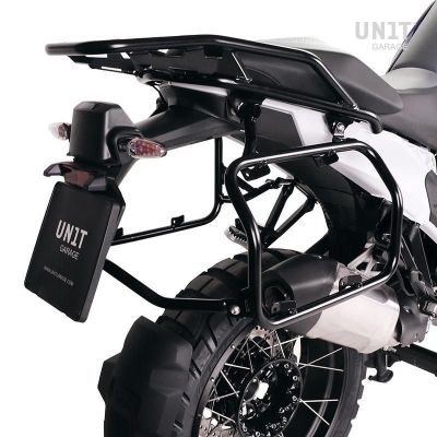 Carriers for BMW R1300GS 2023+ for older ALU side cases BMW (1250/1200GSA LC), silver