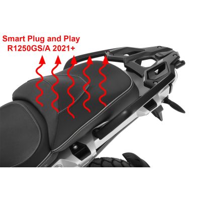 Heated Plug and Play rear seat Wunderlich Aktivkomfort for R1250GS/A 2021-2024