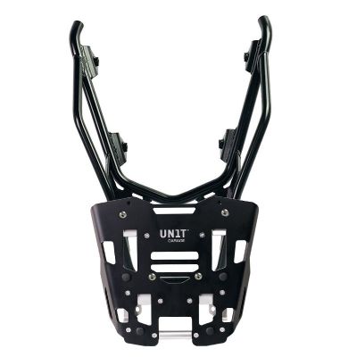 Carrier with plate for BMW R1300GS 2023+ for older ALU topcase BMW (1250/1200GSA LC), black