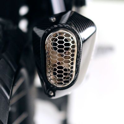 Unit Garage exhaust for R1300GS 2023+, silver