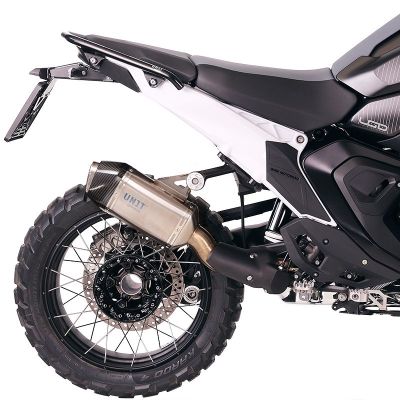 Unit Garage exhaust for R1300GS 2023+, silver