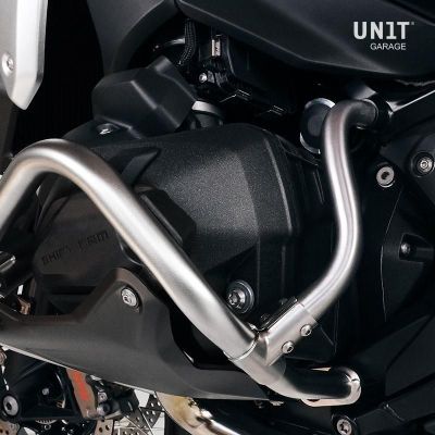 Nerezová výztuha Unit Garage pro spodní originální padací rám BMW R1300GS 2023+