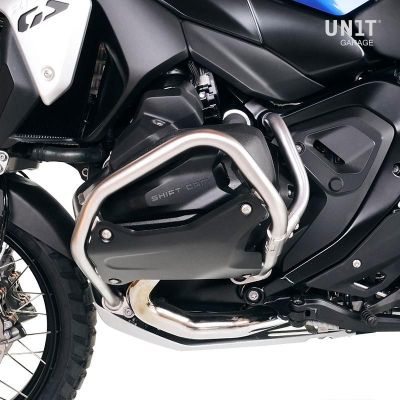 Nerezová výztuha Unit Garage pro spodní originální padací rám BMW R1300GS 2023+