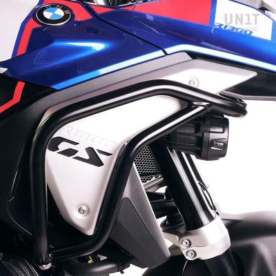 Upper crash bars Unit Garage for BMW R1300GS 2023+, black