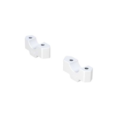 SW-Motech handlebar risers 30mm up for R1300GS/A 2023+, silver